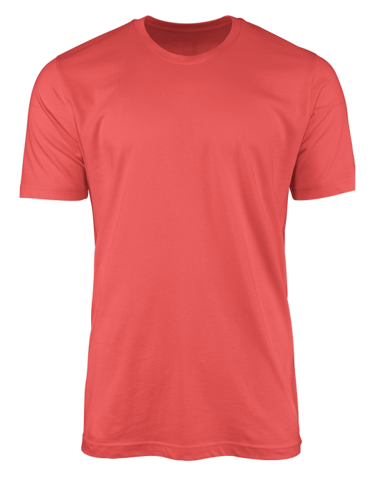 Playera Premium de Algodón 180grs Coral