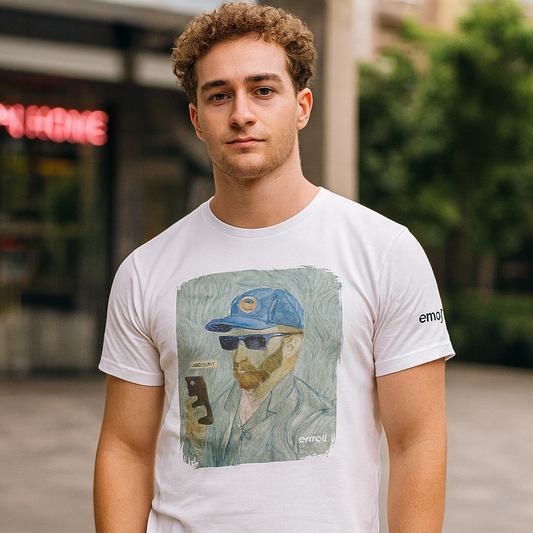 Playera Ultra Soft "Van Gogh Digital" – Edición Arte Moderno
