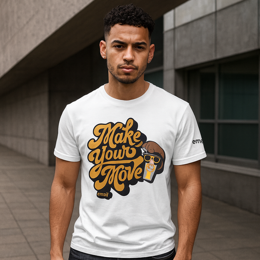 Playera Unisex "Make Your Move" – Emoji®